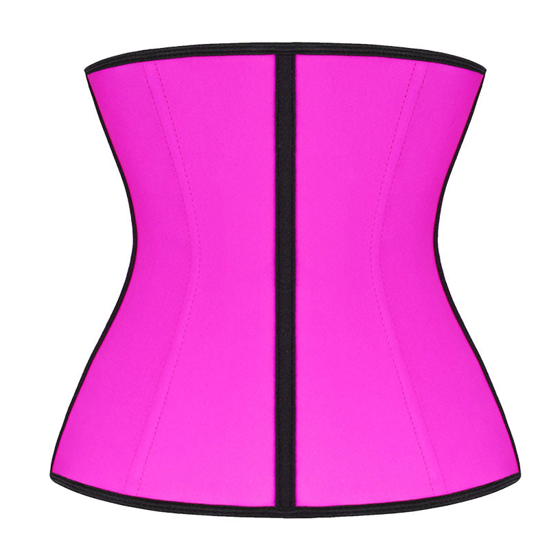 Premium Latex Waist Trainer with 24 Hooks -High Compression Slimming Corset